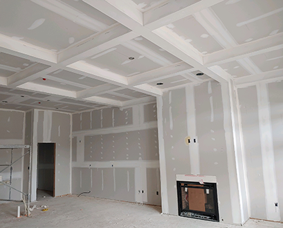 Drywall Coffered Ceiling
